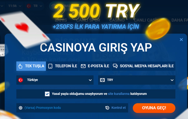 MostBet'te kayıt bonusları