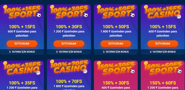 MostBet casino bonusları