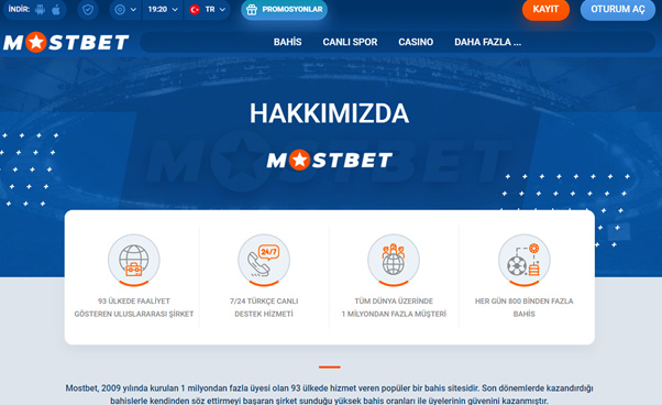Web sitesindeki Hakkımızda bölümü